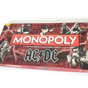 NEW Monopoly AC/DC Collectors Edition Board Game Hard Rock & Roll